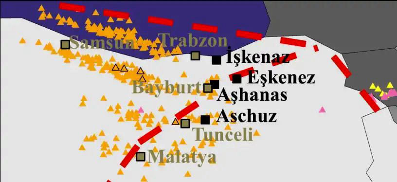 'Ashkenazic' Towns