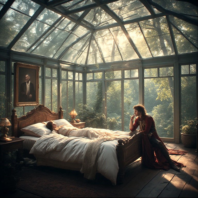 Gawain smoking a fag