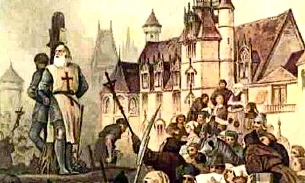 The Burning of Jacques de Molay
