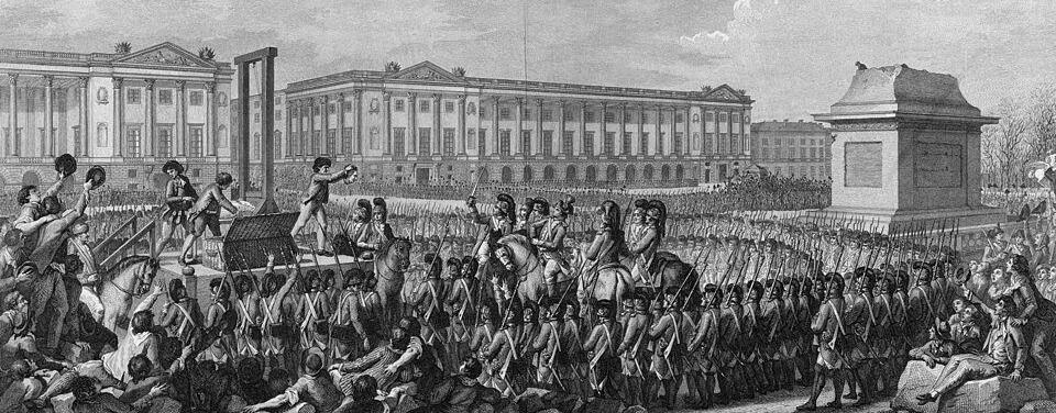 Execution of Louis XVI 1793