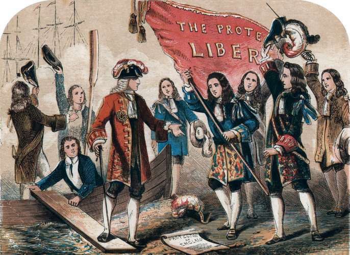 William III "The Protector of Liberty" propaganda