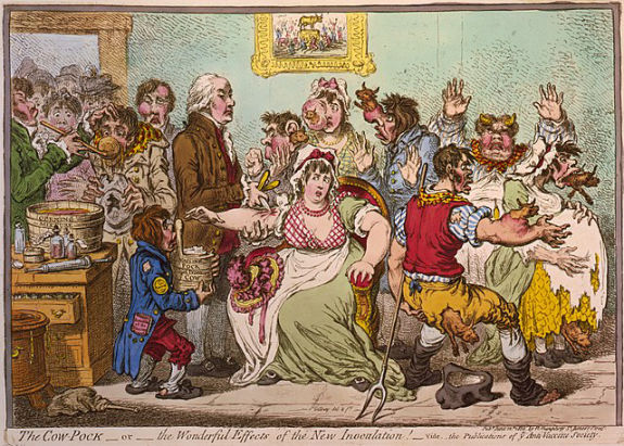 The Wonderful Effects of the New Inoculation! 1802